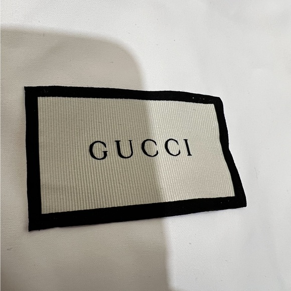 Women's Gucci White Ace Pearl And Stud-Detail Leather Sneakers Size 37.5 - Picture 10 of 12